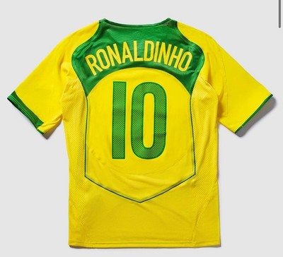 ウェア NIKE Brazil Ronaldinho 2004 TOTAL 90 NEW Nike Ronaldinho Brazil 2004 Total 90 Reissue Soccer