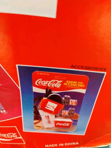 Muñeca Coca-Cola 1986 Posable Moda Hawaiana BBI Juguete Nuevo de Lote Antiguo ¡Coketastic!!! - Imagen 10 de 12