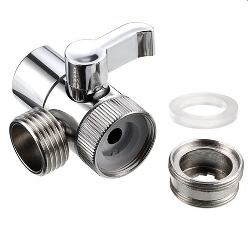 3 -Way Trap Bathroom Shower Diverter Showerhead Connector 3-way Adapter - Picture 8 of 11