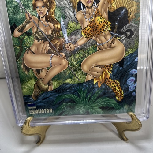 Jungle Fantasy #1 Al Rio Vixens Cover (2003 Avatar Press) CGC 9.4 A9 - Bild 5 von 6