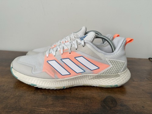 Adidas Defiant Speed Running Shoes Mens Size 9.5 White Peach Blue - Bild 5 von 12