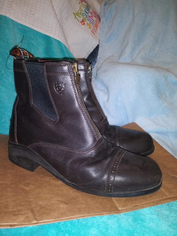 Botas Ariat Heritage II Paddock 5.5M Marrón Cordobés Buen Estado Usadas Foto 2 de 4