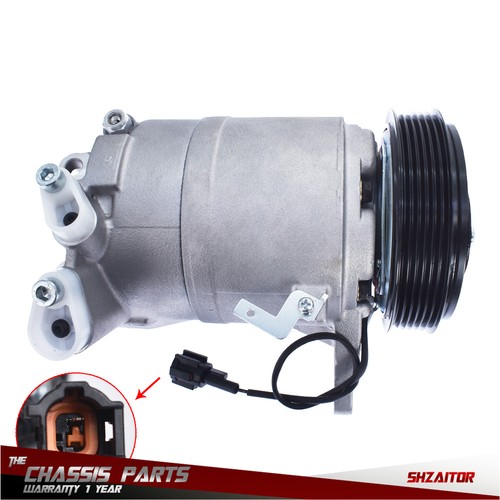 A/C Compressor + Clutch For Nissan Quest Murano 3.5L V6 2003-2009 CO 10863JC - Picture 4 of 11