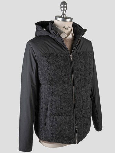 NEW CESARE ATTOLINI GRAY CASHMERE PL COAT ACY7 US 36 - EU 46 ACY7 - Picture 2 of 7
