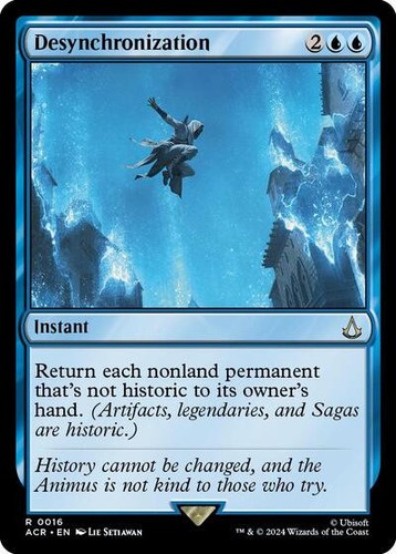 Desynchronization 16 MTG NM Assassin's Creed - Picture 1 of 1
