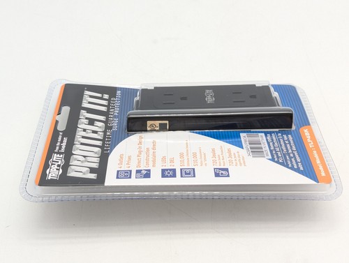 Tripp Lite Surge Protector 4-Outlet Direct Plug-in 720 Joules - TLP4BK 12-Pack - Picture 4 of 7