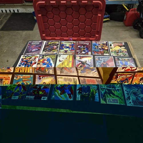 37 DC Comics SUPERMAN BATMAN JUSTICE LEAGUE VINTAGE GREAT CONDITION