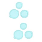 6 Stcs runde Silikon -Backformen Backkuchen Pfannen Küchenkuchenformen DIY