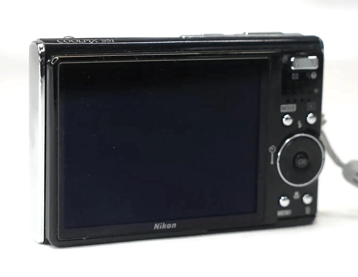 Nikon COOLPIX S50 7.2MP Digital Camera - Red for sale online