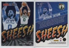 2023-24 Panini NBA Hoops Premium Stock Sheesh Jayson Tatum #22