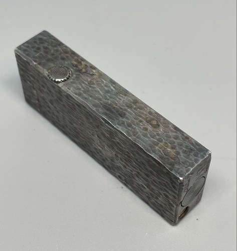 Working Dunhill Rollagas Gas Lighter Silver Used Ignition confirmed From Japan - Picture 9 of 12