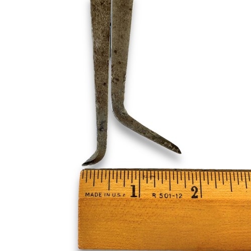 Rare Antique Steel Inside Caliper Measuring Tool 9 1/2" L - Picture 5 of 9