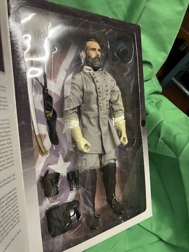 Hermandad de Armas Iconos Legendarios Stonewall Jackson 1/32 Guerra Civil Foto 3 de 4