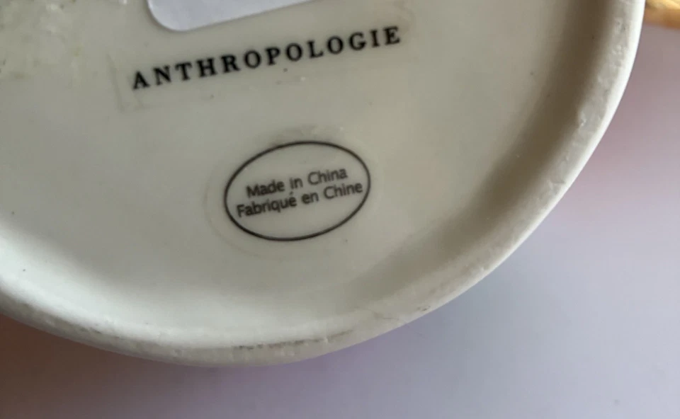 Jarrón Anthropologie Home Elizabeth - Jardín acuarela Foto 4 de 4