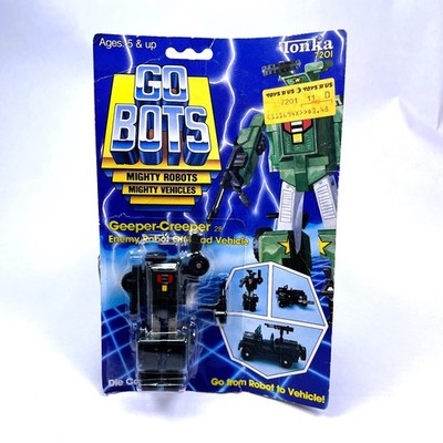 Greeper Creeper Go Bots Gobots Action Figure 1984 Tonka NIB