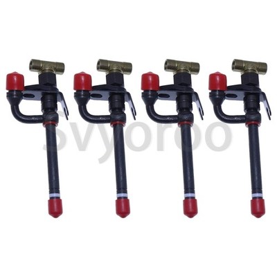 4× Fuel Injectors For John Deere 4039D 4039T 4045D 4045H 4045T 6059D 6059T 6068D