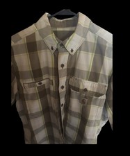 CarharttForce Button Up Men's Lg Relaxed Fit Short Sleeve
