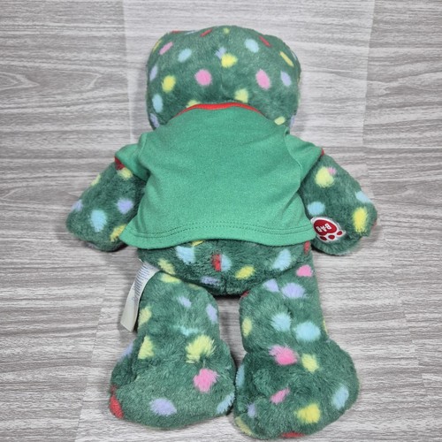 Build a Bear Jolly Jumps Frog Soft Toy Teddy Spotty Plush With Christmas T Shirt - Picture 2 of 8
