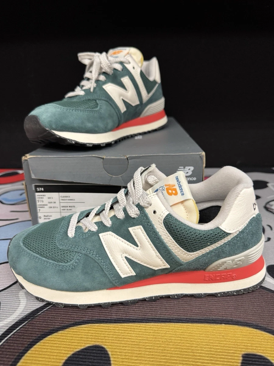 New Balance 574 Greens v2 White W for sale | eBay