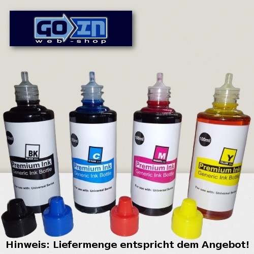 500ml Nachfüll Tinte Druckertinte Refill Set kompatibel mit Brother Patronen - Photo 3/6