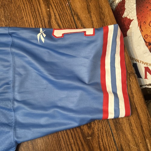 Camiseta deportiva retro Reebok NFL Gridiron Classics Warren Moon #1 3XL HOUSTON OILERS - Imagen 9 de 11