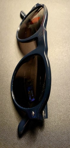 Gorgio Armani Frames Of Life Sunglasses Used Navy/Auburn brown AR 8053 5356/53 - Picture 3 of 24