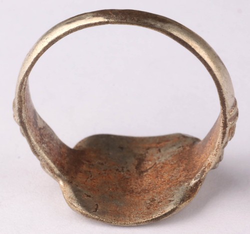 Anillo Imperio Alemán Primera Guerra Mundial Primera Guerra Mundial Guillermo II Emperador cara Rey de Prusia Hohenzollern - Imagen 7 de 13