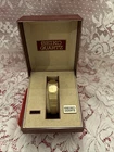 Vintage Ladies Seiko Watch Gold Tone TH174M~Original Box & Receipt