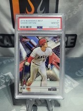 Shohei Ohtani 2018 Bowman’s Best Rookie RC #1 Angels PSA 10
