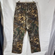 Kids Wrangler ProGear Camo Hunting Pants Realtree Edge Size 16 Regular