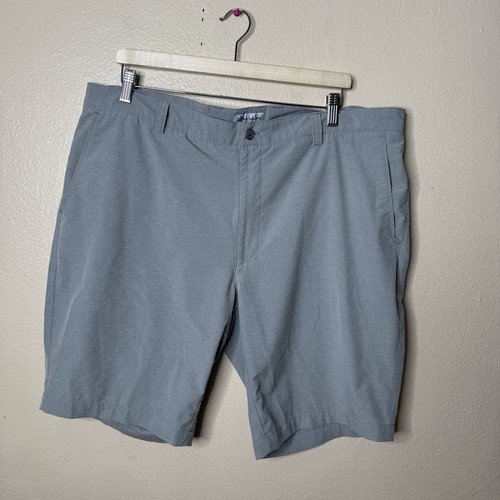 Peter Millar Shorts Herren 40 grau Chino Performance Golf