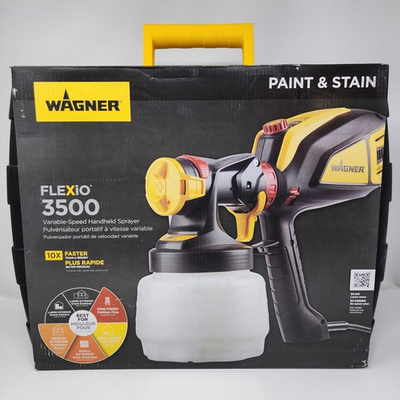 #ad Wagner Flexio 3500 Variable Speed Handheld HVLP Paint Sprayer WORKING READ A $59.99
