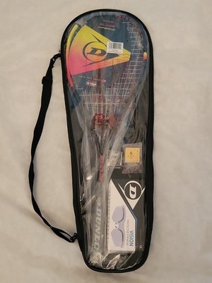 Dunlop Blaze Inferno Sports Squash Racket Court Pack