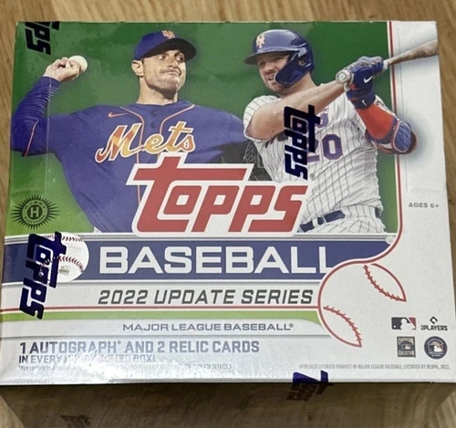 2022 Topps Update Series Jumbo Hobby Box Baseball NEW Sealed (1 Auto 2 Relics)