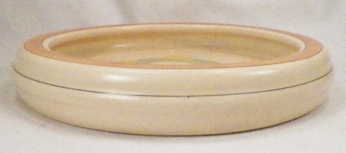 Roseville Juvenile Baby Chicks Plate Cereal Bowl Childs Creamware Antique - Picture 5 of 6
