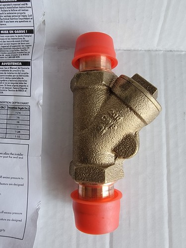 Bronze Swing Check Valve 1/2"- 2" NEW - Nibco Press System - Picture 2 of 6