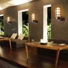  E27 American Retro-Stil Wandlampe Eisenkunst Kreative Lichtsockel ohne