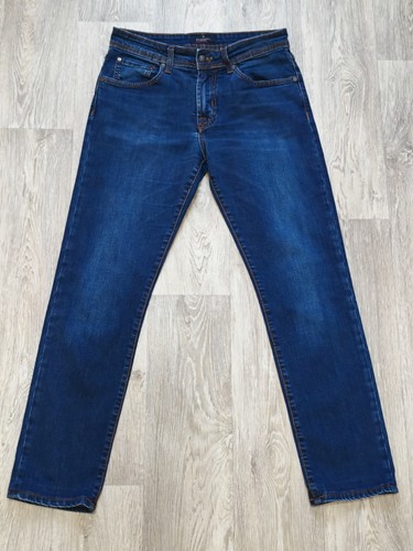 Hackett Jeans Herren W30 L30 Newburg Slim Bespoke Denim HM211651 Light PowerFlex