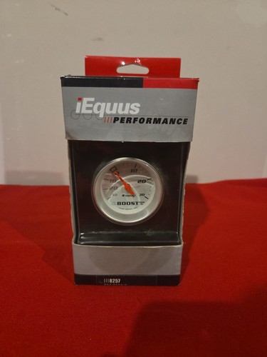 Equus 8257 Boost Vacuum Gauge - White