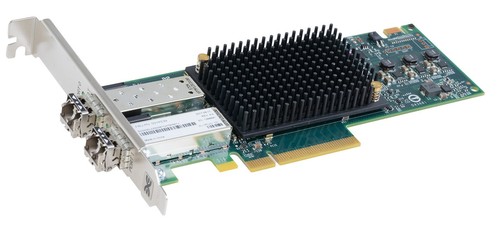 Controller FC Emulex Lenovo LPE32002 00YK539 32Gbit 2x HBA NVMe-FC High Profile - Afbeelding 1 van 2