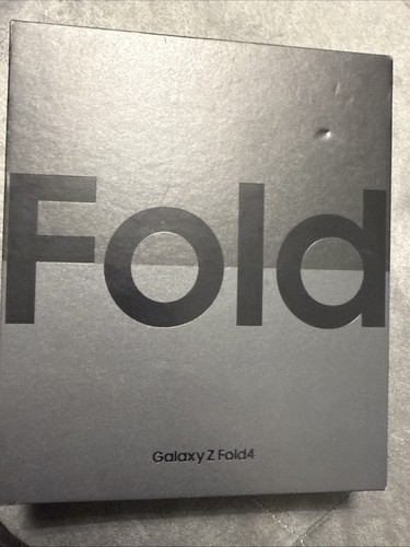 Boîte Vide Samsung Galaxy Zfold4- 256gb - Noir Original - Model SM-F936 (704)