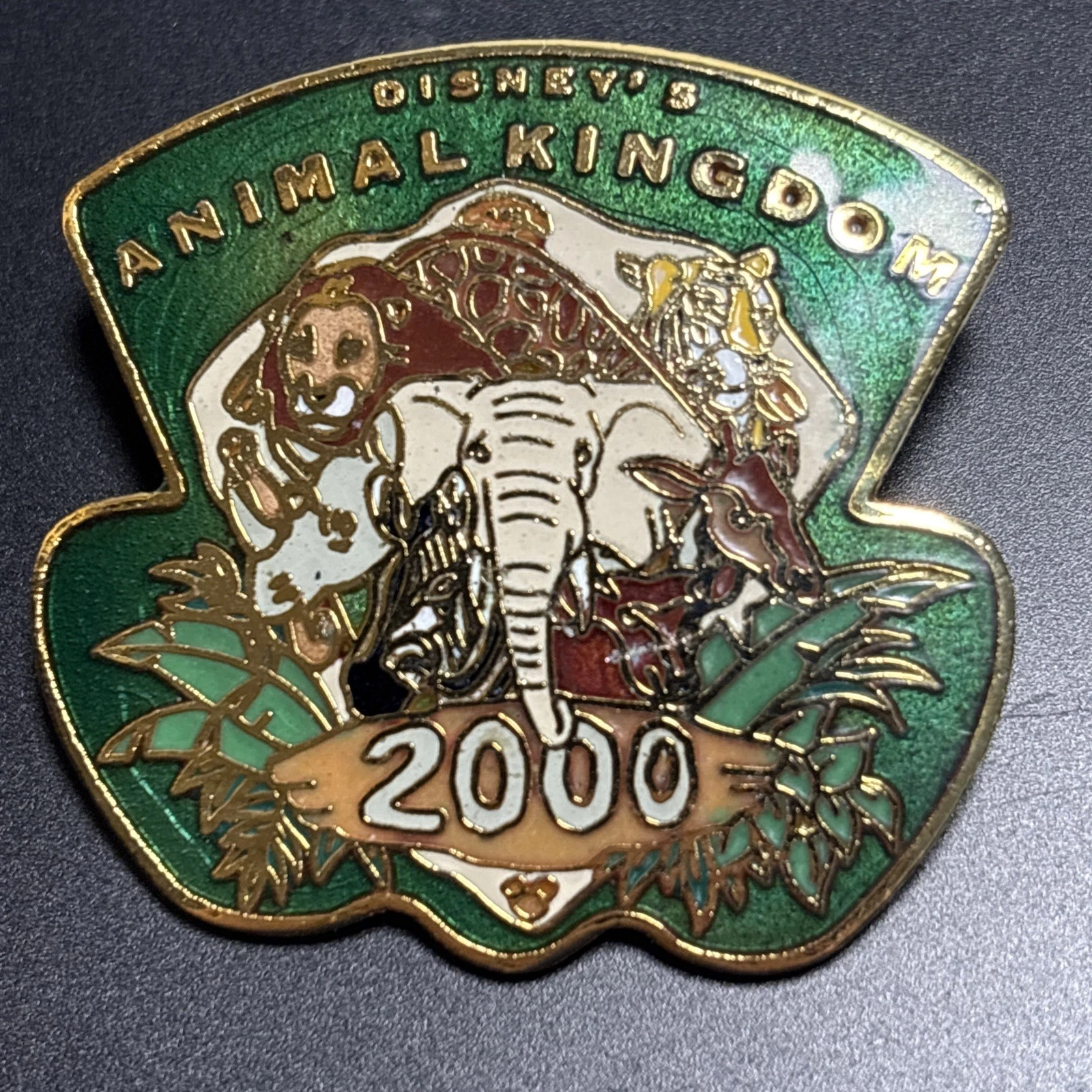 Walt Disney World Pin – Animal Kingdom 2000 Safari – Disney Trading Pin
