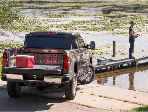 BAKFlip Fibermax Hard Folding Tonneau Cover Fits 22-25 Toyota Tundra 6'7" Bed - Picture 7 of 19