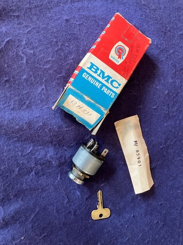 Lucas 31973 BMC 13H337 Ignition switch and key. BMC MG Austin Morris Classic car - Picture 10 of 12
