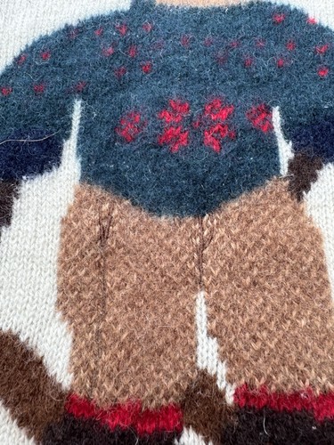 Ralph Lauren Polo Bear Vintage Ski Sweater Polo Country Size S - Picture 11 of 14