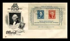 Dr Jim Stamps 100Th Anniversary US Postage Stamps Souvenir Sheet FDC ArtCraft