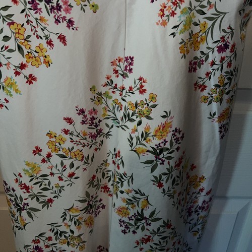 R&K Originals Floral Empire Waist Floral Sun Dress Size 16 - Picture 6 of 13