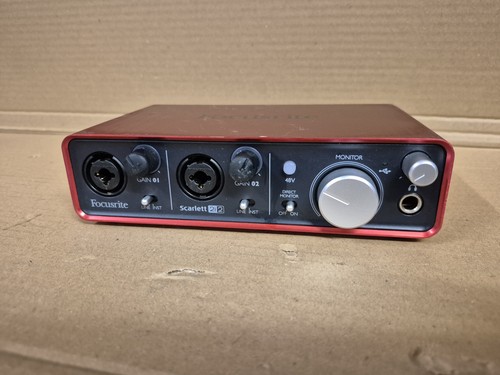Focusrite Scarlett 2i2 USB Audio Interface 1. Gen