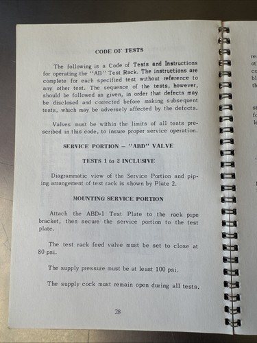 1968 Wabco Westinghouse “ABD”Freight Equipment Valves Instructions no.5039-19 - Picture 15 of 23