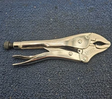 Malco LP10WC: 10 In. Curved Jaw Locking Pliers With Wire Cutter